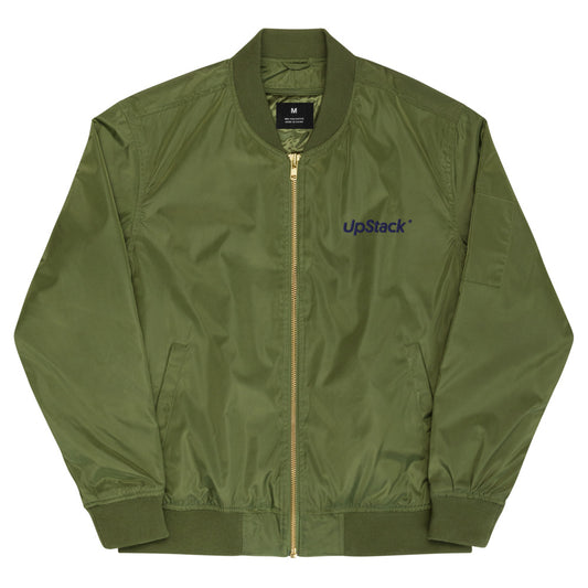 Premium recycled bomber jacket UpStack