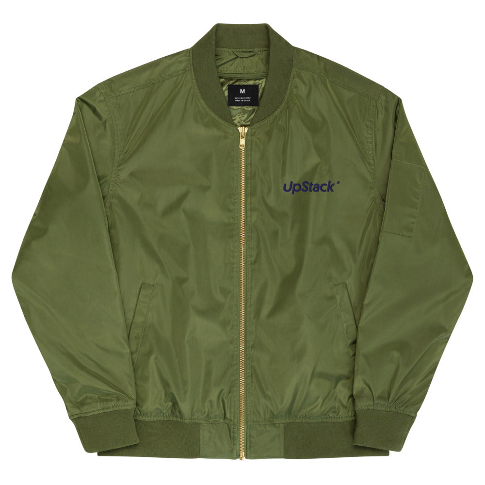 Premium recycled bomber jacket UpStack