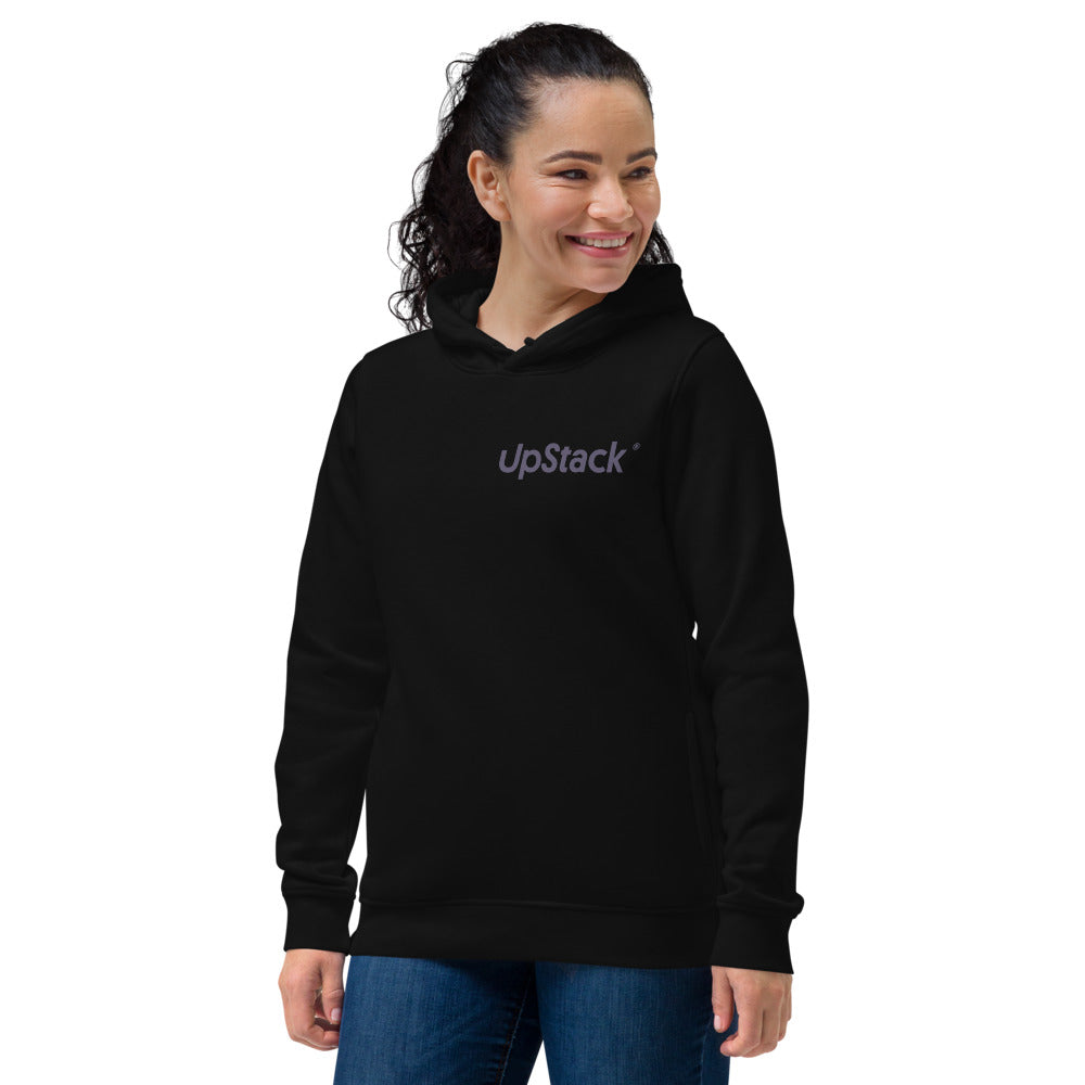 Women's eco fitted hoodie UpStack