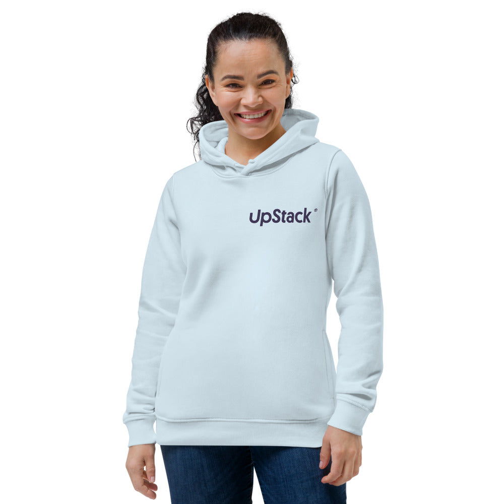 Women's eco fitted hoodie UpStack