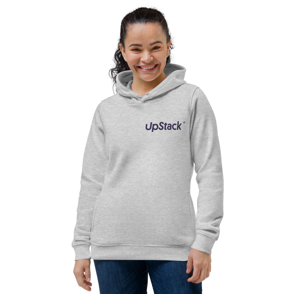 Women's eco fitted hoodie UpStack