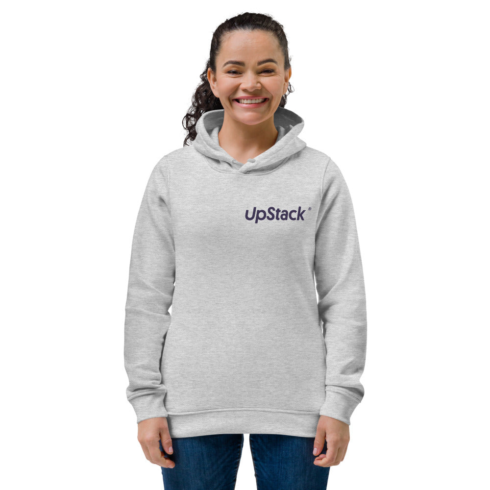 Women's eco fitted hoodie UpStack