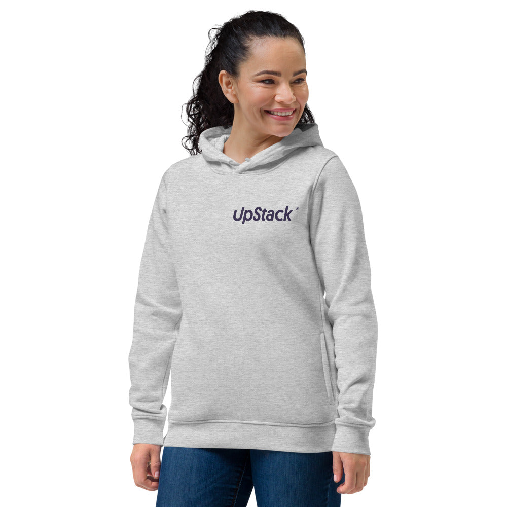 Women's eco fitted hoodie UpStack