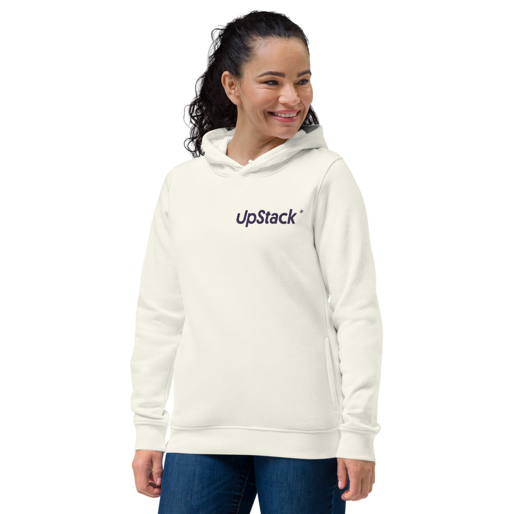 Women's eco fitted hoodie UpStack