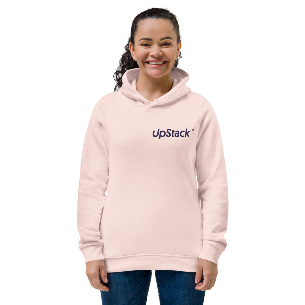 Women's eco fitted hoodie UpStack