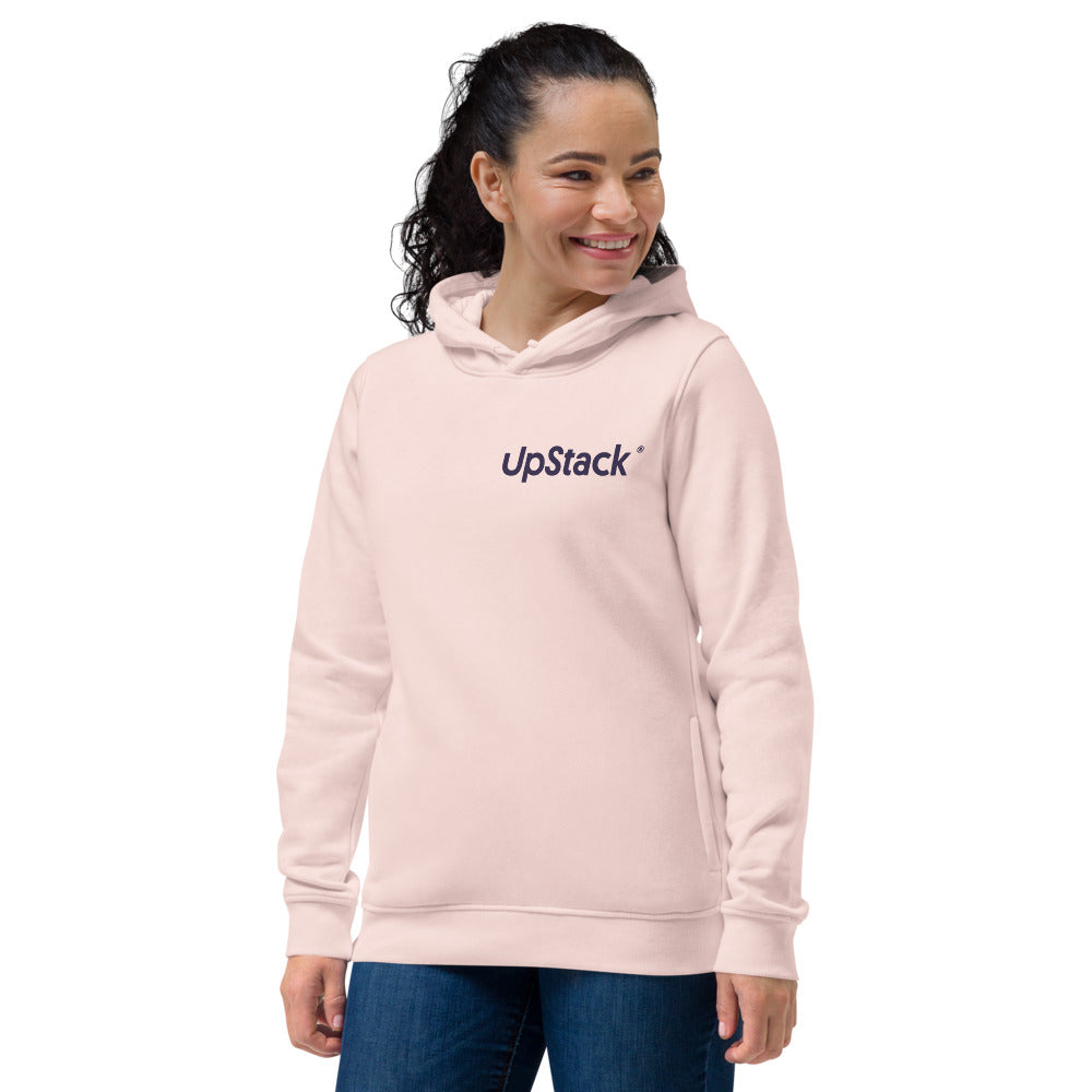 Women's eco fitted hoodie UpStack