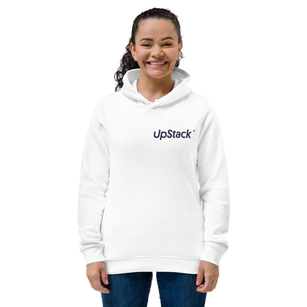 Women's eco fitted hoodie UpStack